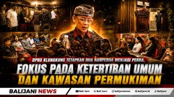 DPRD Klungkung Tetapkan Dua Ranperda Menjadi Perda, Fokus pada Ketertiban Umum dan Kawasan Permukiman