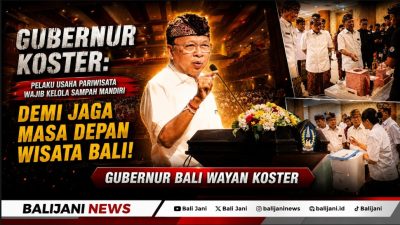 Gubernur Koster: Pelaku Usaha Pariwisata Wajib Kelola Sampah Mandiri demi Jaga Masa Depan Wisata Bali