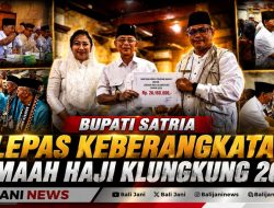 Bupati Satria Lepas Keberangkatan Jemaah Haji Klungkung 2026