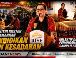 Ibu Putri Koster Tekankan Pendidikan dan Kesadaran Kolektif dalam Penanganan Sampah Bali