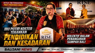 Ibu Putri Koster Tekankan Pendidikan dan Kesadaran Kolektif dalam Penanganan Sampah Bali