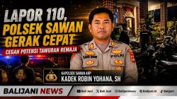 Polsek Sawan bergerak cepat usai menerima laporan melalui layanan 110 terkait potensi tawuran remaja di Desa Sangsit, Buleleng. Polisi mengamankan lokasi dan melakukan pembinaan terhadap para remaja.