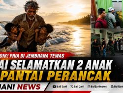 Heroik! Pria di Jembrana Tewas Usai Selamatkan 2 Anak di Pantai Perancak