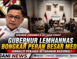 Gubernur Lemhannas Bongkar Peran Besar Media: Jurnalis Penjaga Ketahanan Nasional!