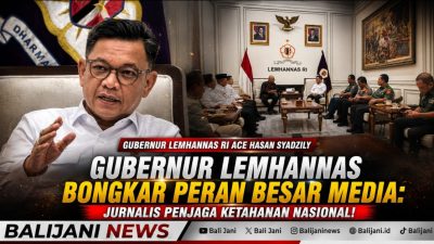 Gubernur Lemhannas Bongkar Peran Besar Media: Jurnalis Penjaga Ketahanan Nasional!