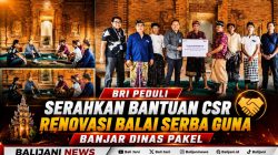 BRI Peduli Serahkan Bantuan CSR Renovasi Balai Serba Guna Banjar Dinas Pakel