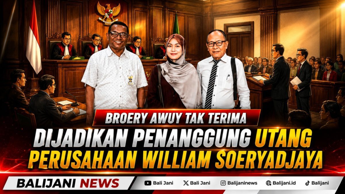 Broery Awuy Tak Terima Dijadikan Penanggung Utang Perusahaan William Soeryadjaya