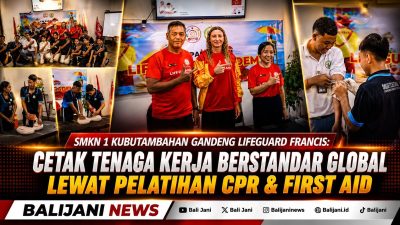 SMKN 1 Kubutambahan Gandeng Lifeguard Prancis: Cetak Tenaga Kerja Berstandar Global Lewat Pelatihan CPR & First Aid