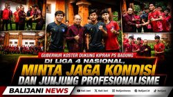 Gubernur Koster Dukung Kiprah PS Badung di Liga 4 Nasional, Minta Jaga Kondisi dan Junjung Profesionalisme