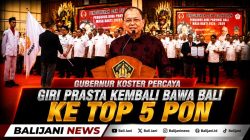 Gubernur Koster Percaya Giri Prasta Kembali Bawa Bali ke Top 5 PON