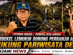 Perbekel Lemukih Dorong Perbaikan Akses Dukung Pariwisata Desa