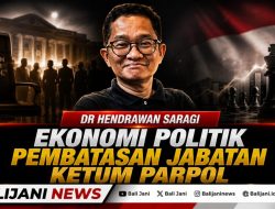 Ekonomi Politik Pembatasan Jabatan Ketum Parpol