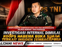Investigasi Internal Dimulai, Koops Habema Buka Suara Terkait Insiden Tembagapura