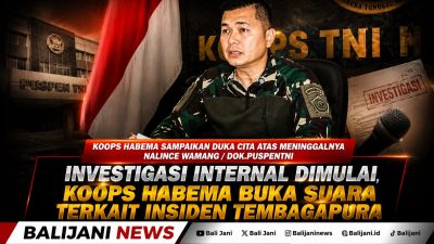 Investigasi Internal Dimulai, Koops Habema Buka Suara Terkait Insiden Tembagapura