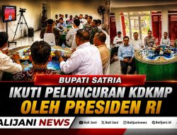 Bupati Satria Ikuti Peluncuran KDKMP oleh Presiden RI