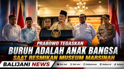 Prabowo Tegaskan Buruh Adalah Anak Bangsa Saat Resmikan Museum Marsinah