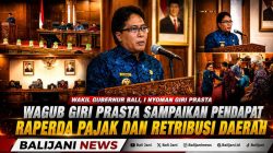Wagub Giri Prasta Sampaikan Pendapat terhadap Raperda Perubahan Pajak dan Retribusi Daerah