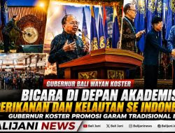 Bicara di Depan Akademisi Perikanan dan Kelautan se Indonesia, Gubernur Koster Promosi Garam Tradisional Bali