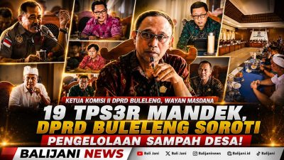 19 TPS3R Mandek, DPRD Buleleng Soroti Pengelolaan Sampah Desa