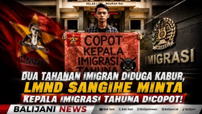 Dua Tahanan Imigran Diduga Kabur, LMND Sangihe Minta Kepala Imigrasi Tahuna Dicopot!