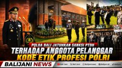 Polda Bali Jatuhkan Sanksi PTDH terhadap Anggota Pelanggar Kode Etik Profesi Polri