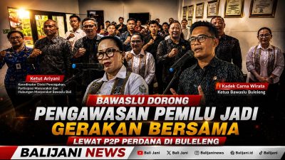 Bawaslu Dorong Pengawasan Pemilu Jadi Gerakan Bersama Lewat P2P Perdana di Buleleng