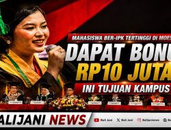 Mahasiswa Ber-IPK Tertinggi di Moestopo Dapat Bonus Rp10 Juta, Ini Tujuan Kampus