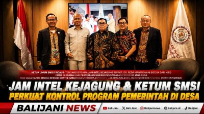 JAM Intel Kejagung dan Ketum SMSI Bahas Penguatan Kontrol Program Pemerintah di Desa