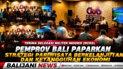 Terima Delegasi Militer Inggris (RCDS), Pemprov Bali Paparkan Strategi Pariwisata Berkelanjutan dan Ketangguhan Ekonomi