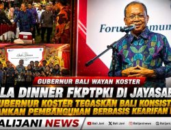 Gala Dinner FKPTPKI di Jayasabha, Gubernur Koster Tegaskan Bali Konsisten Jalankan Pembangunan Berbasis Kearifan Lokal