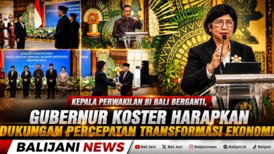 Kepala Perwakilan BI Bali Berganti, Gubernur Koster Harapkan Dukungan Percepatan Transformasi Ekonomi