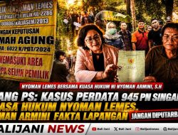 Sidang PS Kasus Perdata 945 PN Singaraja, Kuasa Hukum Nyoman Lemes: Fakta Lapangan Jangan Diputarbalikkan