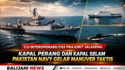 Uji Interoperabilitas Prajurit Jalasena, Kapal Perang dan Kapal Selam Pakistan Navy Gelar Manuver Taktis
