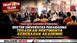 Sikapi Kritik Tajam Media Internasional, Rektor Universitas Paramadina Tegaskan Pentingnya Kebebasan Akademik"