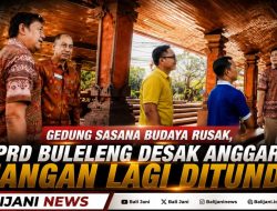 Gedung Sasana Budaya Rusak, DPRD Buleleng Desak Anggaran Jangan Lagi Ditunda