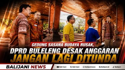 Gedung Sasana Budaya Rusak, DPRD Buleleng Desak Anggaran Jangan Lagi Ditunda