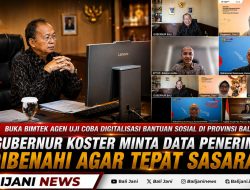 Buka Bimtek Agen Uji Coba Digitalisasi Bantuan Sosial di Provinsi Bali, Gubernur Koster Minta Data Penerima Dibenahi agar Tepat Sasaran