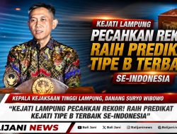 Kejati Lampung Pecahkan Rekor! Raih Predikat Kejati Tipe B Terbaik Se-Indonesia