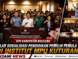 KPU Kabupaten Buleleng Gelar Sosialisasi Pendidikan Pemilih Pemula di Institut Mpu Kuturan