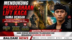 Mendukung Perusahaan Lift Kaca Sama Dengan Mendukung Pelanggaran dan Menjadikan Kelingking GWK Kedua