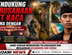Mendukung Perusahaan Lift Kaca Sama Dengan Mendukung Pelanggaran dan Menjadikan Kelingking GWK Kedua