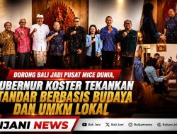 Dorong Bali Jadi Pusat MICE Dunia, Gubernur Koster Tekankan Standar Berbasis Budaya dan UMKM Lokal