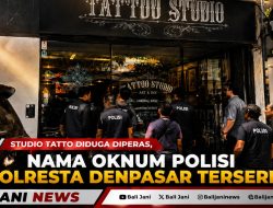 Studio Tatto Diduga Diperas, Nama Oknum Polisi Polresta Denpasar Terseret