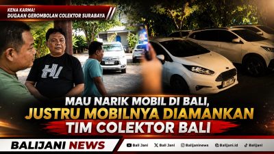 Kena Karma! Dugaan Gerombolan Colektor Surabaya Mau Narik Mobil di Bali, Justru Mobilnya Diamankan Tim Colektor Bali
