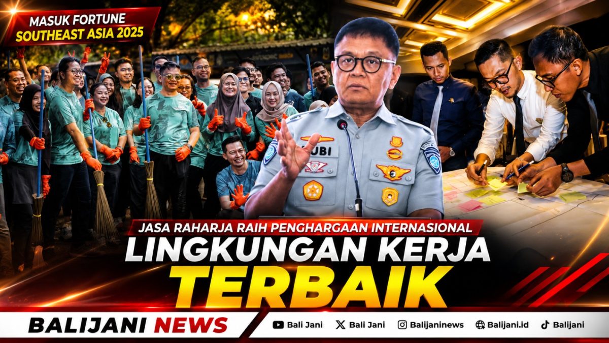 Masuk Fortune Southeast Asia 2025, Jasa Raharja Raih Penghargaan Internasional Lingkungan Kerja Terbaik
