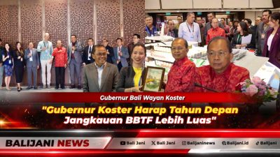 Gubernur Koster Harap Tahun Depan Jangkauan BBTF Lebih Luas