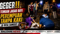 Kabar penemuan jasad bayi berjenis kelamin perempuan sontak membuat geger masyarakat Desa Sangsit, Kecamatan Sawan, Kabupaten Buleleng-Bali, pada pada Sabtu (9/5) sore.