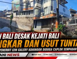 ARUN Bali Desak Kejati Bali Bongkar dan Usut Pejabat Penerbit Izin Galery Kohinoor Diduga Caplok Sempadan Sungai