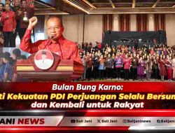Bulan Bung Karno: Bukti Kekuatan PDI Perjuangan Selalu Bersumber dan Kembali untuk Rakyat