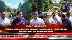 Bupati Klungkung Tinjau Normalisasi Sungai Candigara, Targetkan Selesai dalam 60 Hari Kerja